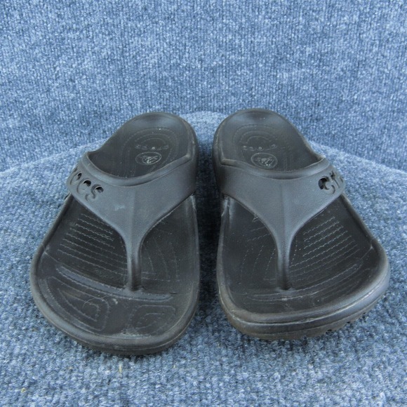 Crocs Women Flip Flop Sandal Shoes Brown Synthetic Size 7 Medium - Picture 2 of 9